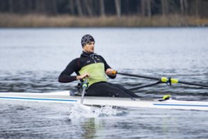 S. Ritterio karantinas – sporto sale virtęs garažas, varškėčiai ir asmeniniai rekordai