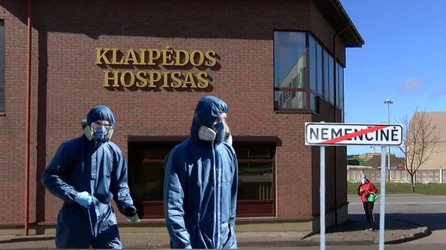 Koronaviruso židiniai: užsikrėtusi medikė dirba Klaipėdos hospise, Nemenčinėje virusas plinta staigiai
