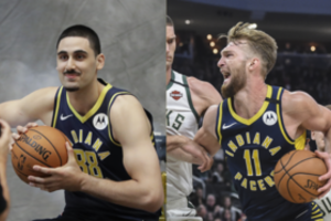 D. Saboniui ir „Pacers“ krepšininkams – gruziniškas iššūkis: lietuvis puikiai susitvarkė