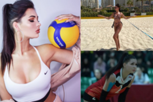 Provokuojantis klausimas: Kazachstano tinklininkė palygino seksą su sportu