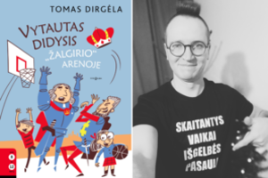 Rašytojas T. Dirgėla naujoje knygoje vaikus supažindina su Lietuvos istorija