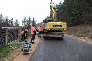 Garsiajai Upės gatvei asfaltuoti – dar 143 tūkst. eurų