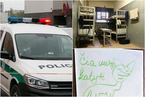 Nuteistųjų planas perduoti narkotikus pribloškė net pareigūnus: dar nebuvo matę tokių „vaikų laiškų“