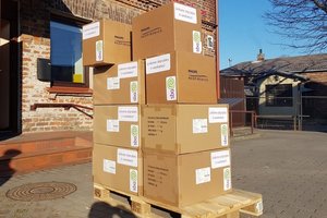 Šalies ligonines pasieks plaučių ventiliavimo aparatai ir dezinfekavimo mašinos