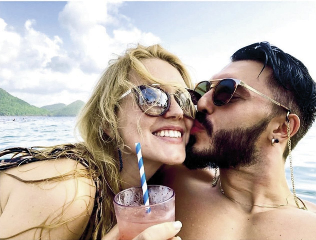  Ernesta Elzbergaitė ir Jonas Žala.<br>Soc. tinklų nuotr.