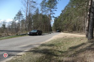 Praėjusios paros avarijose nukentėjo 2 žmonės