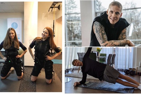 Sveikatos iššūkis suvienijo: žinomi žmonės tapo asmeniniais treneriais
