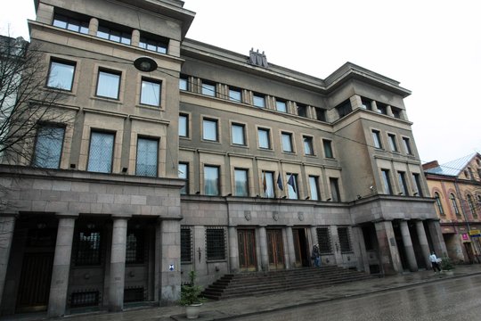 1937 m. Kaune atidaryti architekto Stasio Kudoko suprojektuoti Karininkų ramovės rūmai.<br>P.Mantauto nuotr.
