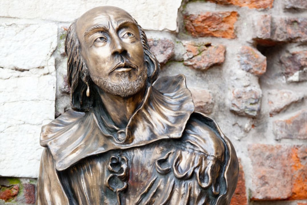 1564 m. gimė vienas garsiausių pasaulio rašytojų ir dramaturgų Williamas Shakespeare’as. Mirė 1616 m. tą pačią dieną.<br>123rf nuotr.
