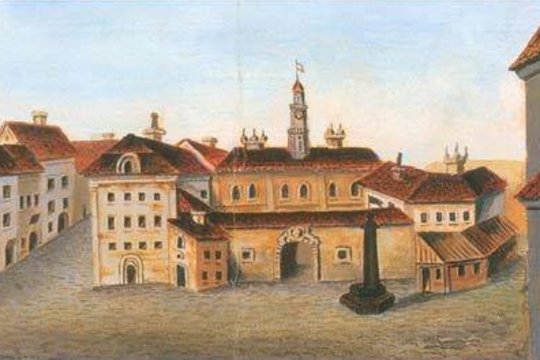 1794 m. sukilėliai Vilniaus Rotušės aikštėje paskelbė Lietuvos sukilimo aktą ir iš bajorų ir miestiečių sudarė Lietuvos Didžiosios Kunigaikštystės vyriausybę