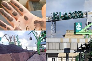 Klaipėdą teršiančioje „Klasco“ – neplanuotas aplinkosaugininkų vizitas