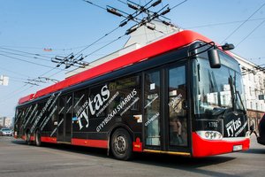 „Vilniaus viešasis transportas” planuoja pirkti naujų troleibusų