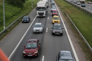 Įspėja vyksiančius pro „Mega“ prekybos centrą: laukia eismo pokyčiai