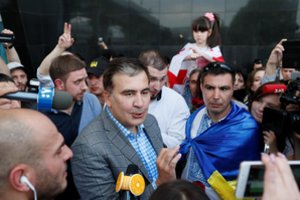 V. Zelenskis pasiūlė M. Saakašviliui kuruoti reformas Ukrainoje