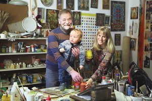 Trečioje santuokoje gimęs pagrandukas apvertė tapytojo santykius su vyriausiu sūnumi