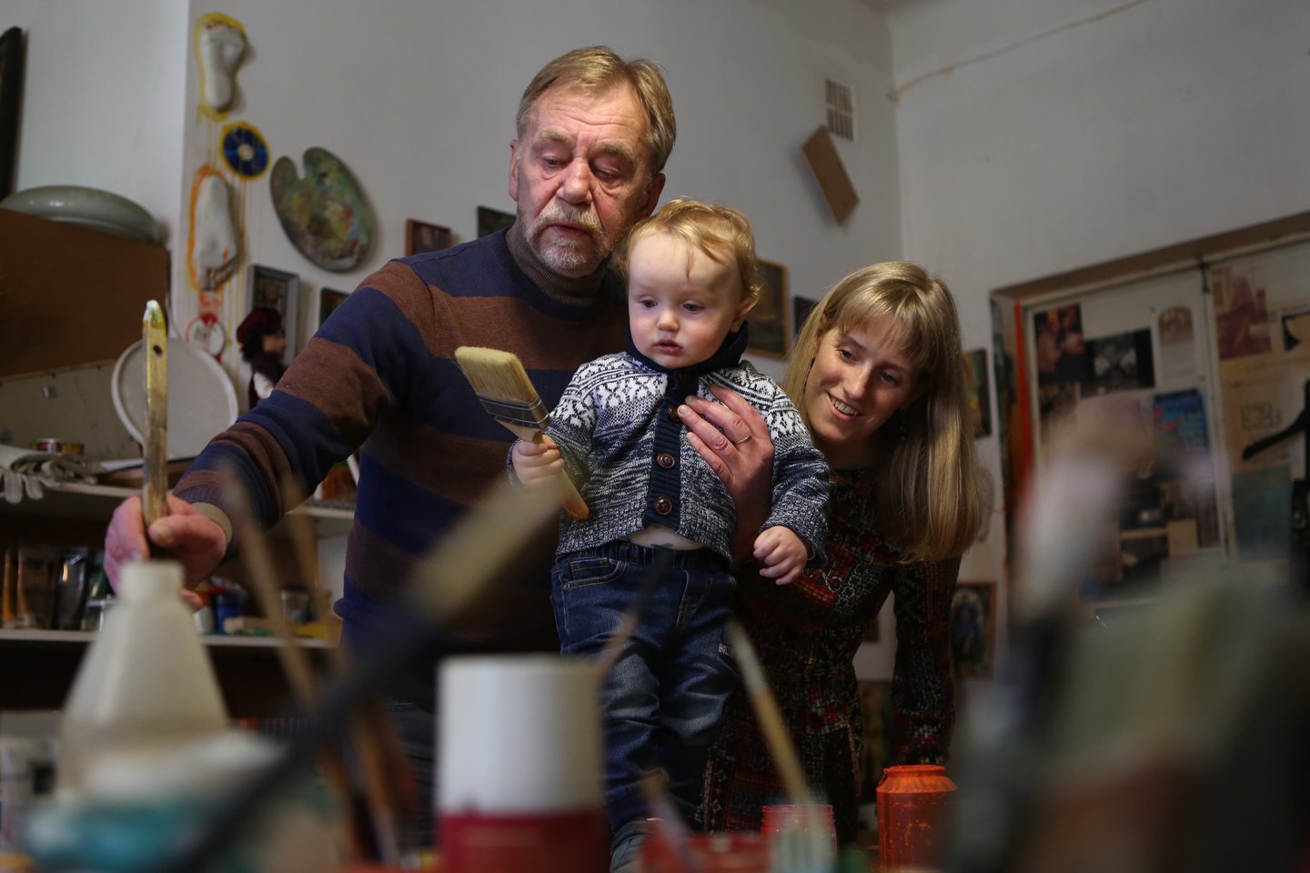 Sutuoktiniai lankosi vienas pas kitą, ir jiems toks gyvenimas tapo įprastas.<br> A.Darongausko nuotr.