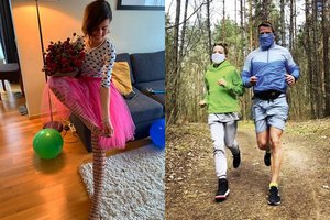 Asmenukėse – kitoks Simonos Banditos gimtadienis ir Mariaus Jovaišos karantinas