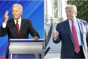 J. Bidenas prognozuoja, kad D. Trumpas bandys nukelti prezidento rinkimus