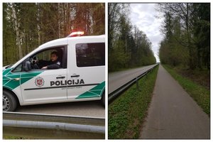 Jauna moteris skundžiasi, kad buvo nubausta miške dėl kaukės – policija turi paaiškinimą