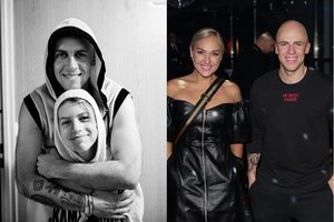 Vidas Bareikis su sūnumi Adu dėkoja gydytojams už pasiaukojimą ir pristato specialiai sukurtą dainą