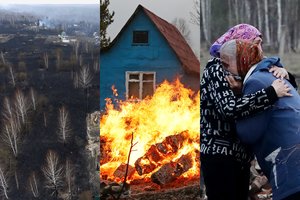 Pragariškos liepsnos niokoja Sibirą – pelenais virto 15 mln. hektarų miškų
