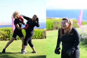 Tailando boksą pamėgusi Erika Vitulskienė į avantiūrą įtraukė ir „Dydžio evoliucijos“ modelius