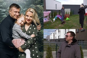 Prieš karantiną Marius Jampolskis nusipirko naują kotedžą Vilniuje, o darbo ir pinigų nėra