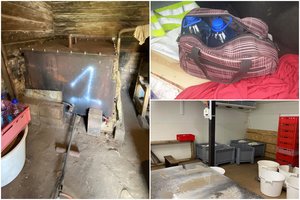 Automobilyje rastas savadarbis alkoholis atvedė iki pat naminukės „gamyklėlės“