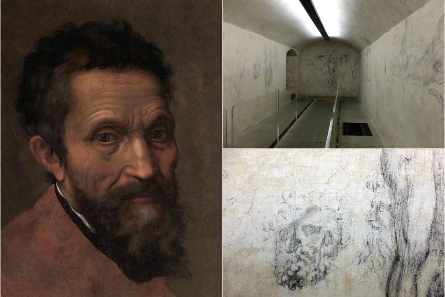 Besislapstantis Michelangelo nedidelę patalpą ištapė nuo grindų iki lubų.<br>„Scanpix“ (AFP) nuotr.