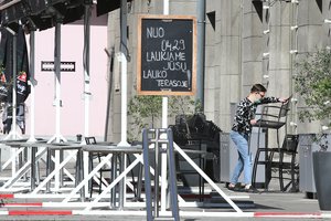 Lauko kavinės Klaipėdoje nuo vietinės rinkliavos atleistos iki metų pabaigos