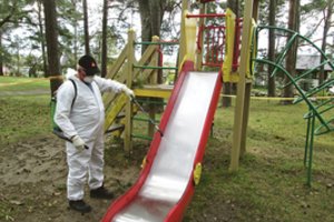 Kauno viešose erdvėse – kova ne tik prieš virusus