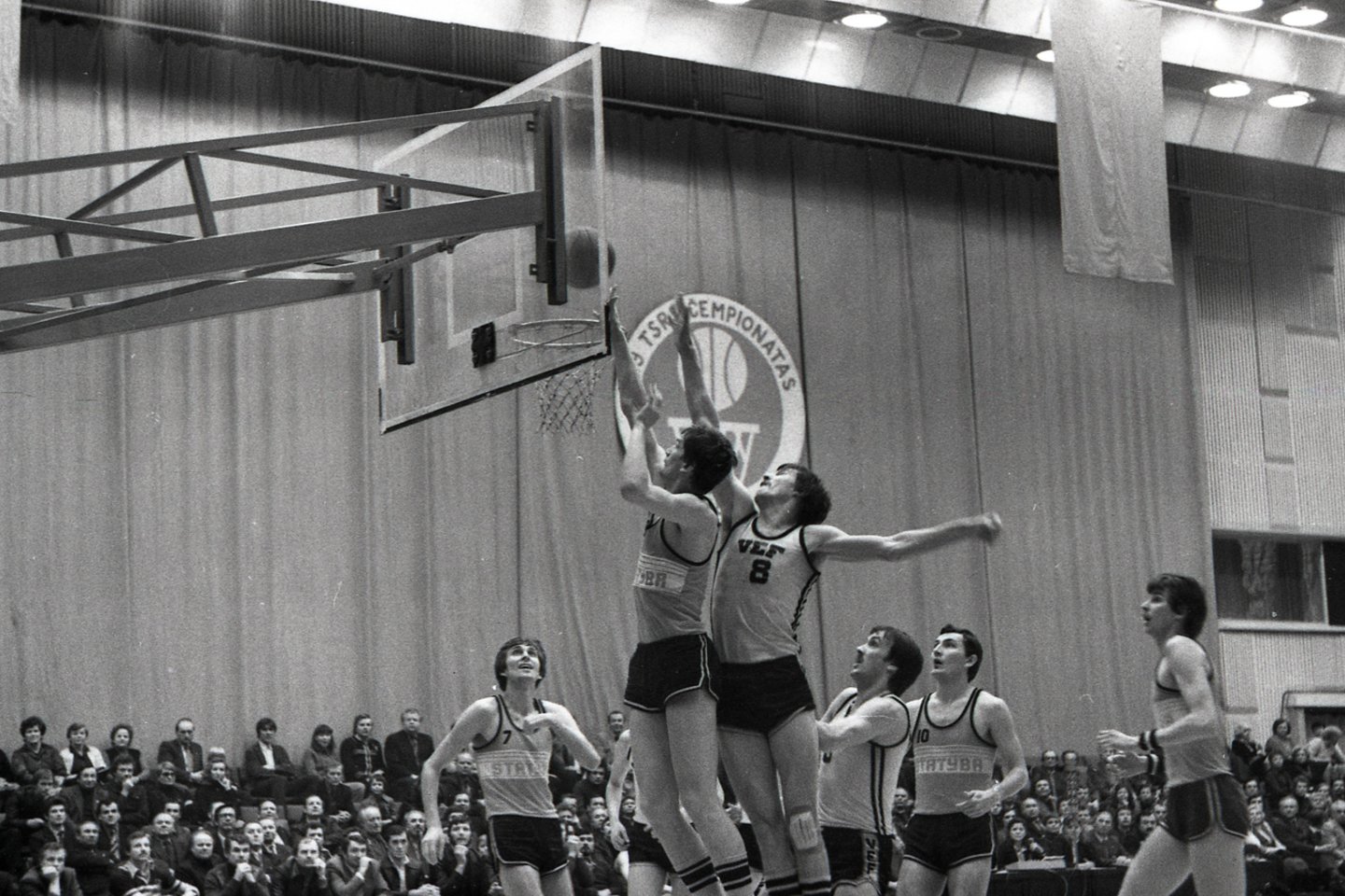 J.Kazlauskas buvo vienas geriausių Vilniaus „Statybos“ komandos krepšininkų.<br>Alfredo Pliadžio nuotr.