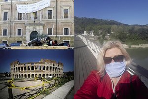 Romoje gyvenanti gidė Nerija – apie ištuštėjusį miestą, lakstančias žiurkes ir koronavirusą