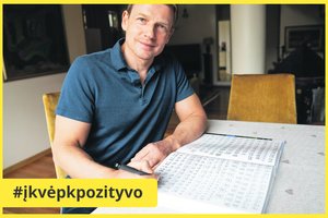 Mariaus Jovaišos proto mankšta per karantiną – sunkios kinų kalbos pamokos