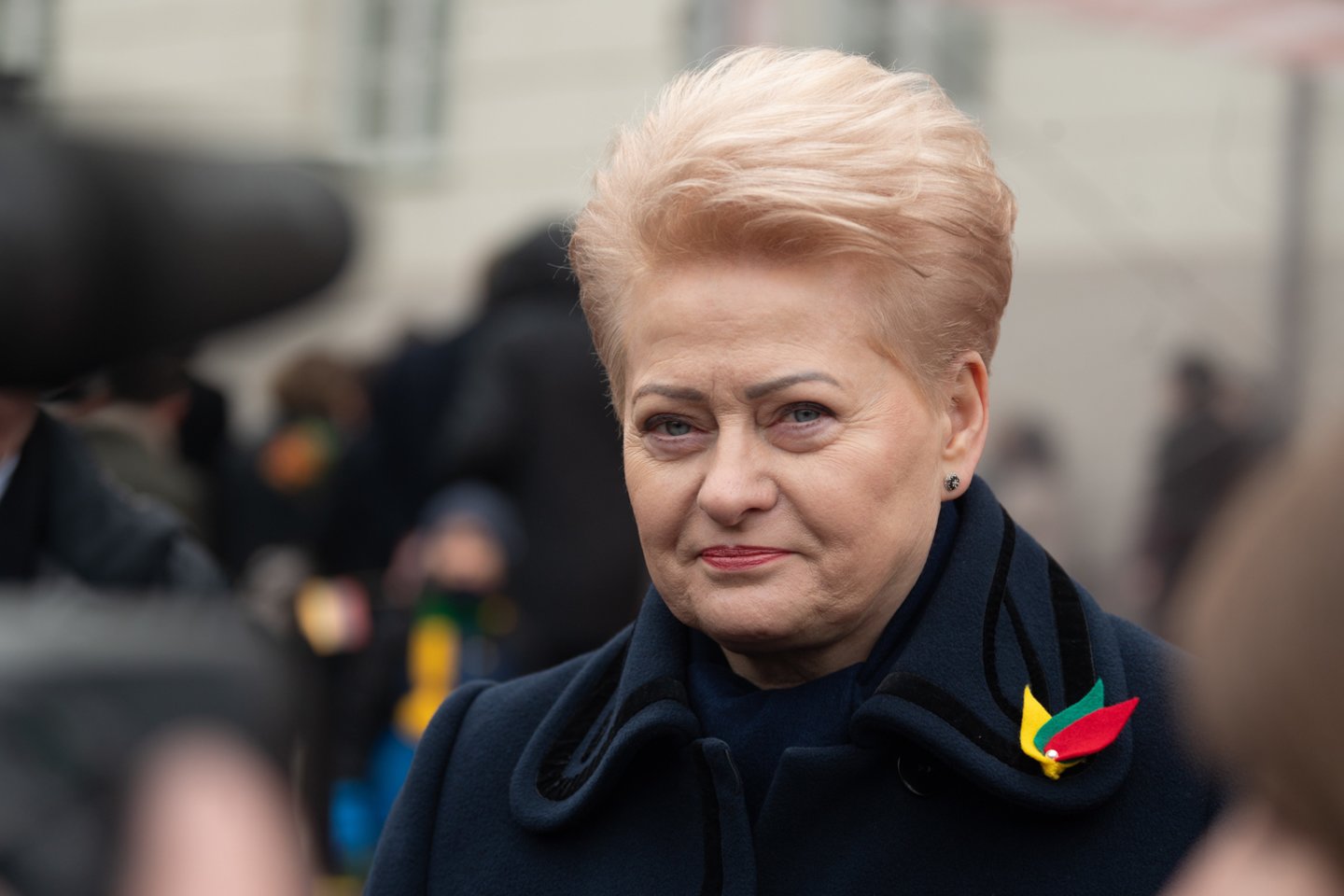 Kadenciją baigusi prezidentė Dalia Grybauskaitė.<br>V.Skaraičio nuotr.