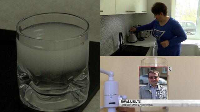 Kretingos rajono gyventojai dūsta: iš čiaupo tekantis vanduo atsiduoda chloru