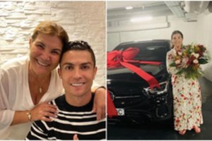Cristiano Ronaldo nustebino mamą: įteikė prabangią dovaną