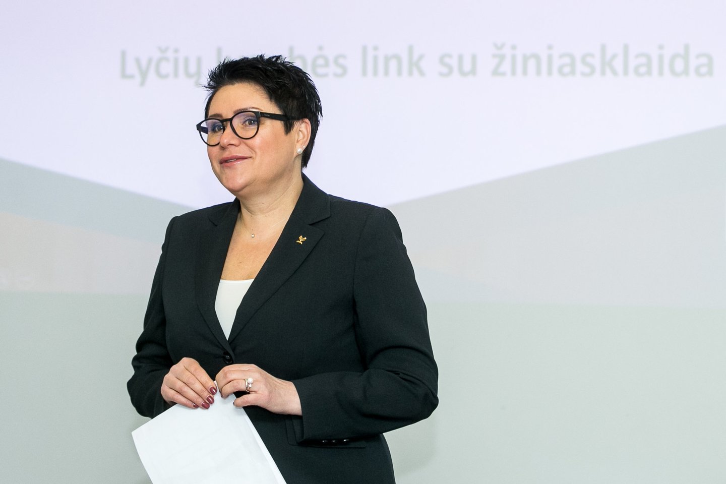 LTOK prezidentė Daina Gudzinevičiūtė<br>S.Čirbos nuotr.