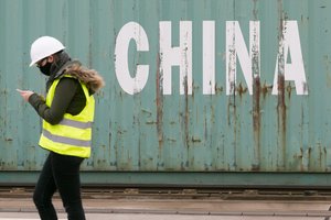 Į Vilnių atvyko traukinys iš Kinijos – iškrauta didžiulė siunta