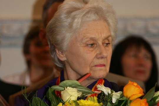 2011 m. mirė aktorė, Nacionalinės premijos laureatė Rūta Staliliūnaitė (73 m.).<br>M.Patašiaus nuotr.