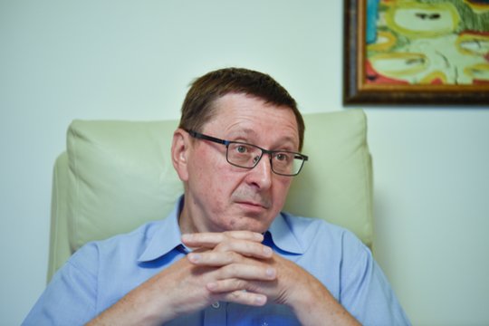 2019 m. mirė humoristas, televizijos laidų kūrėjas Vytautas Šerėnas (59 m.).<br>V.Ščiavinsko nuotr.
