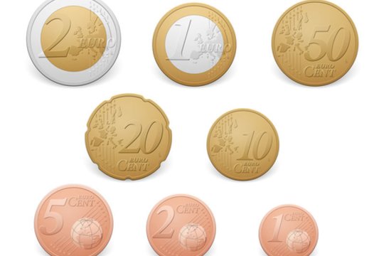 1998 m. Prancūzijoje nukaldintos pirmosios eurų monetos.<br>123rf nuotr.