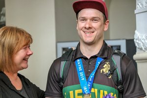 Netikėtas nuostolis aklųjų riedulio rinktinei: vienas lyderių M. Panovas nevyks į nukeltą Tokijo paralimpiadą