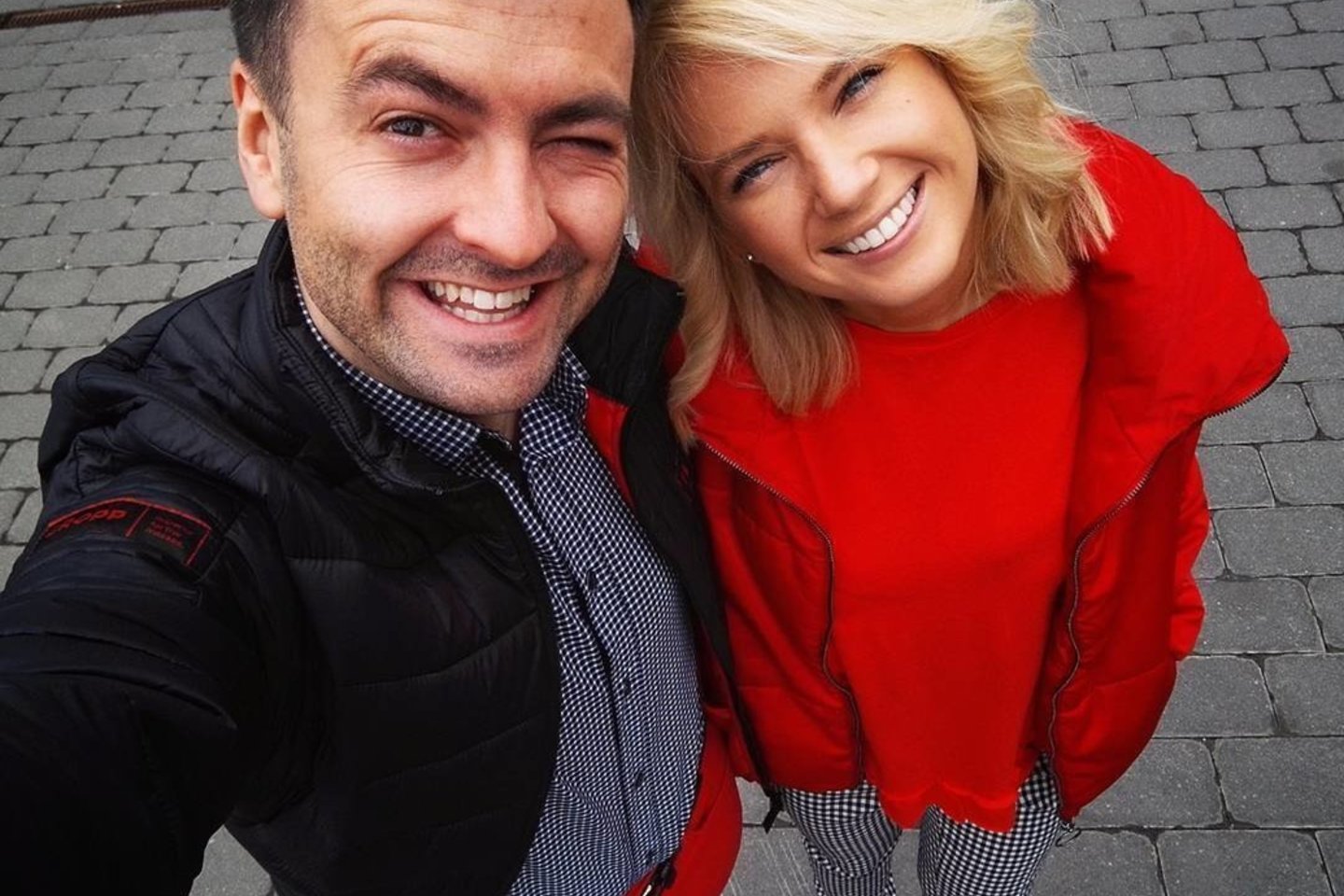 Dainius Matjošaitis su Monika Pitkauskaite susilaukė antro vaikelio.<br>„Instagram“ nuotr.