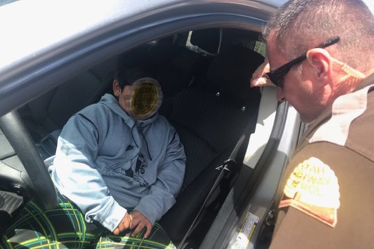 JAV sustabdytas penkiametis, pats automobiliu važiavęs į Kaliforniją