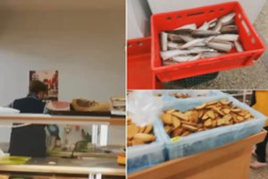 Nufilmavo, kas dedasi parduotuvėje šalia Vilniaus – tokios reakcijos nesitikėjo