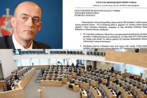Seimo nariai norėjo išgirsti apie STT klystkelius, bet Ž. Bartkus nesivargino