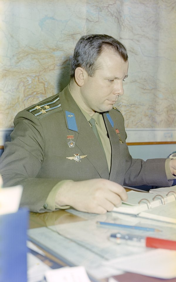  Jurijus Gagarinas - pirmasis kosmonautas.<br> lenta.ru. nuotr.