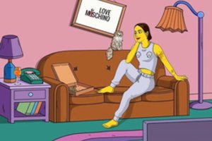 Po  „Simpsonų“ kauke – socialinių tinklų žvaigždė ir TV laidų vedėja. Kas ji? 