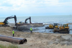 Palanga vasarą pasitiks su platesniais ir patogesniais paplūdimiais